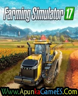 Farming Simulator 17 Free Download Free Download Full Version   Farming Simulator 17 Cover ApunKaGameeS.Com  